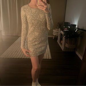 Long Sleeve Mini Dress